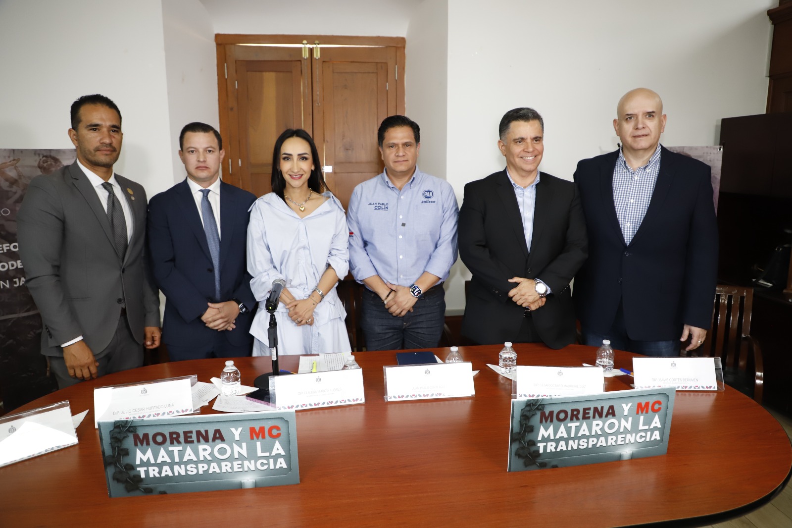 Morena y Movimiento Ciudadano mataron la transparencia en Jalisco.